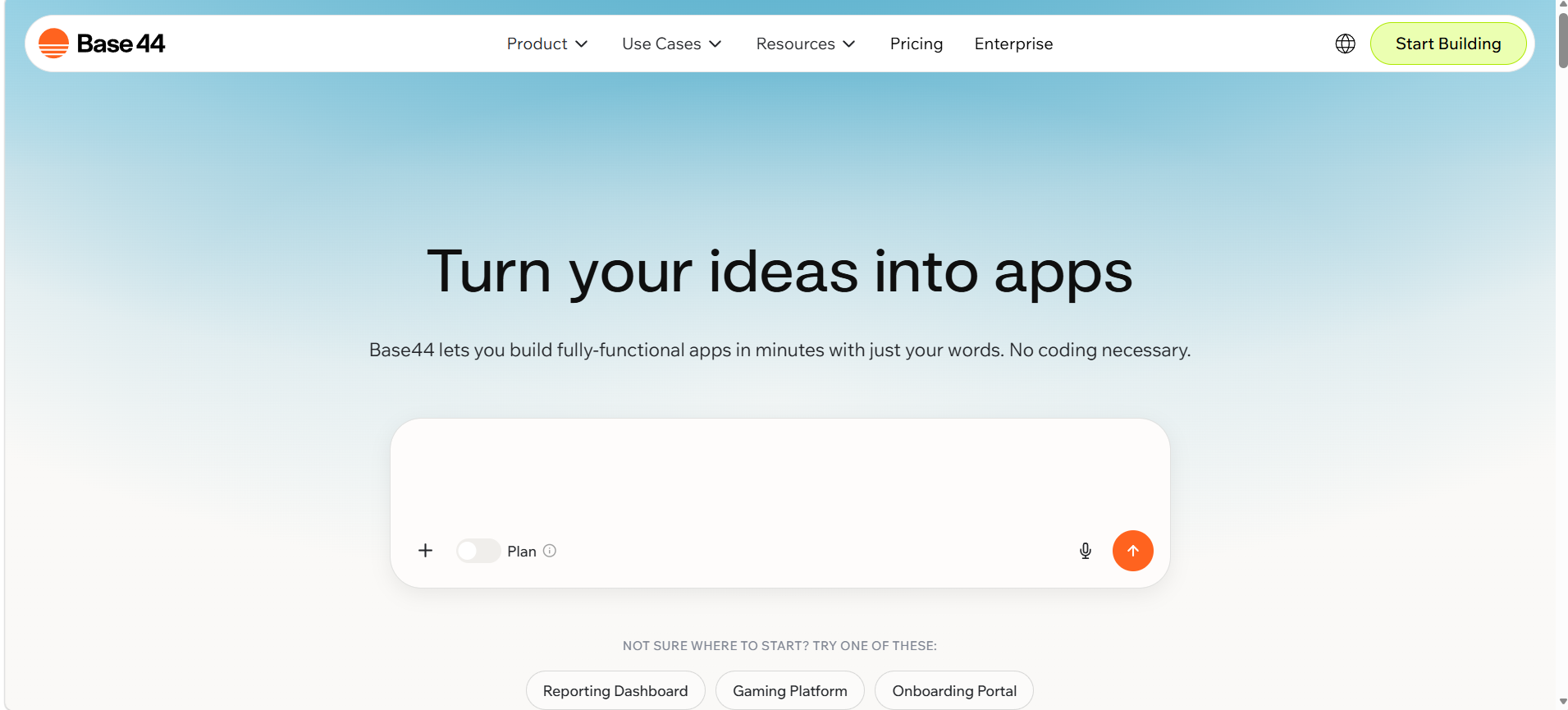 Base44 screenshot