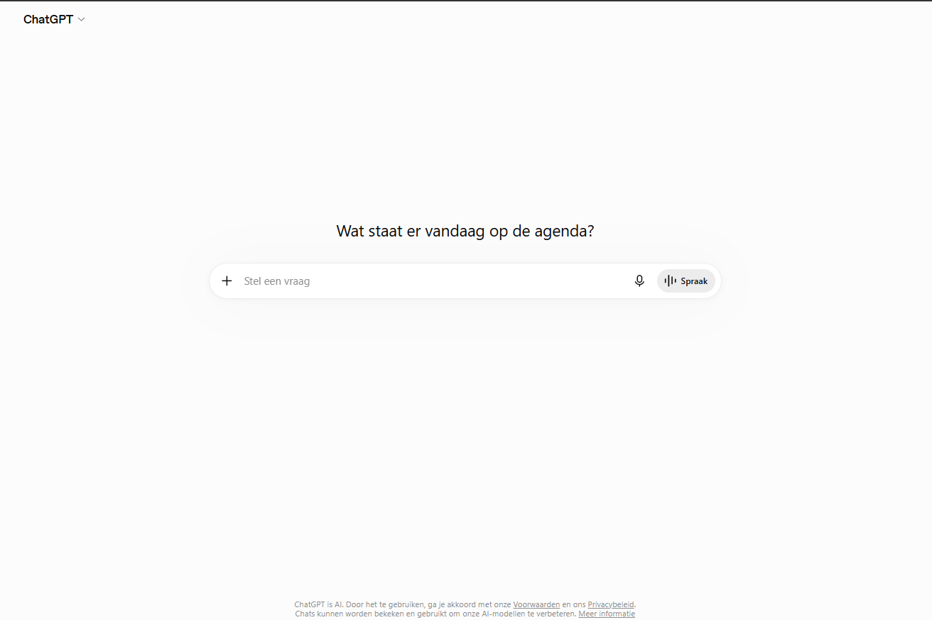 ChatGPT screenshot
